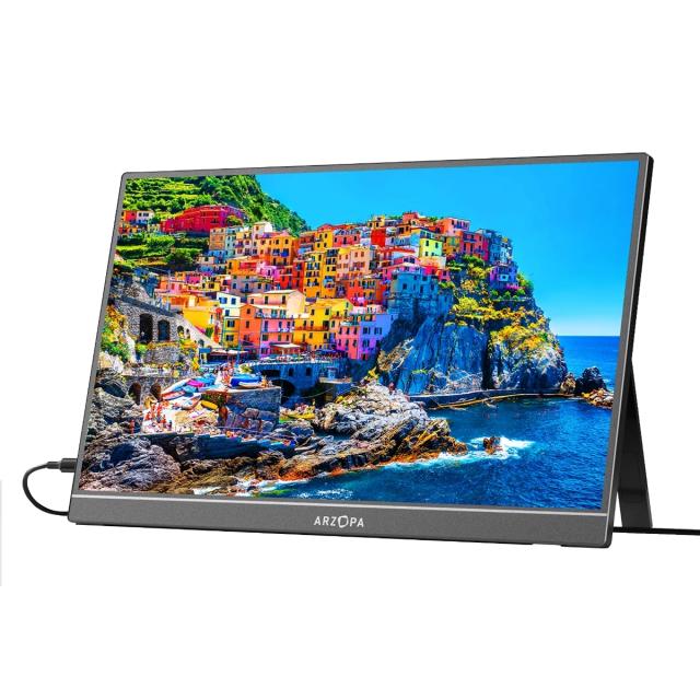 Монитор Arzopa A1M Portable Monitor, 17.3" (43.94 cm) FHD IPS, 60Hz, 300cd/m², 1000:1, Mini HD, USB Type-C