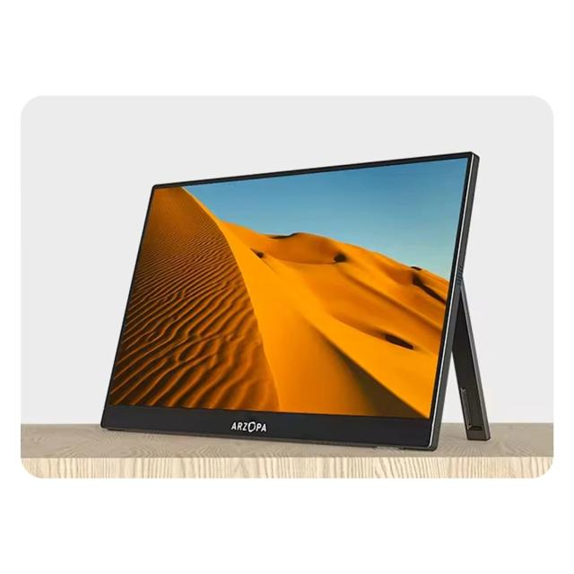 Монитор Arzopa A1 Portable Monitor, 15.6" (39.62 cm) FHD IPS, 60Hz, 250cd/m², 800:1, Mini HD, USB Type-C