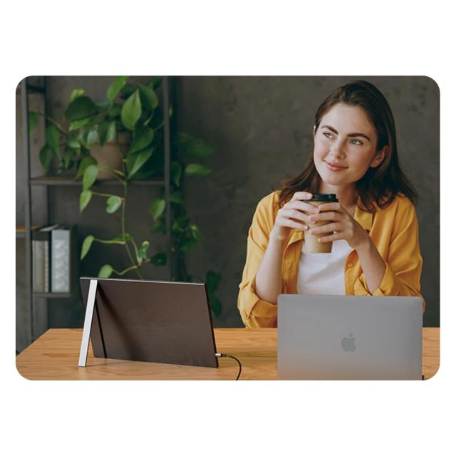 Монитор Arzopa A1 Portable Monitor, 15.6" (39.62 cm) FHD IPS, 60Hz, 250cd/m², 800:1, Mini HD, USB Type-C