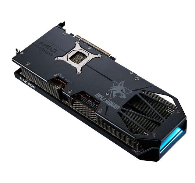Видео карта PowerColor Radeon RX 9070 GRE Hellhound 12GB GDDR6, HDMI, 3x DP