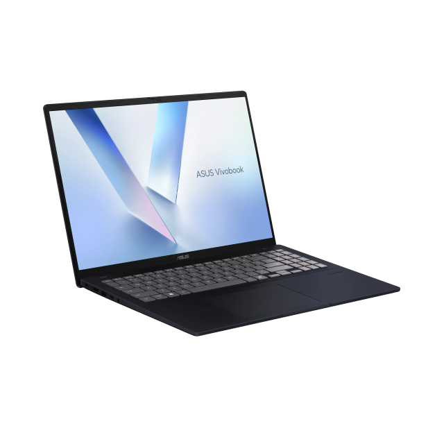 Лаптоп ASUS Vivobook 16 X1607CA-MB120NA, Intel Core Ultra 5 225H 14C (1.7 / 4.9 GHz, 18MB Cache), 16.0" (40.64 cm) WUXGA IPS Anti-glare Display, Intel Arc 130T, 16GB DDR5, 512 GB M.2 NVMe SSD, Free DOS