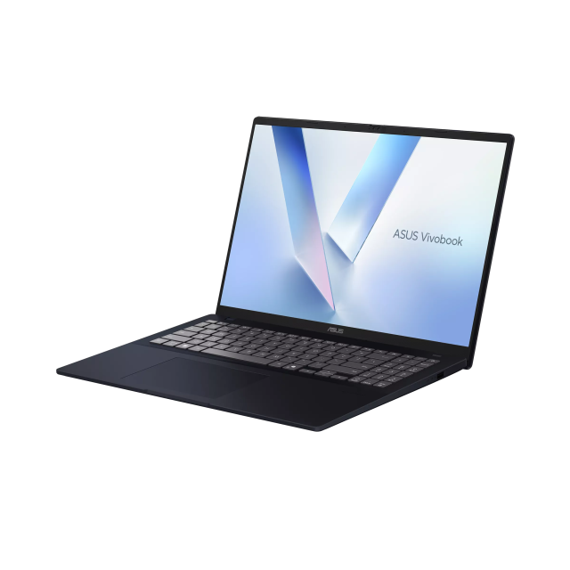 Лаптоп ASUS Vivobook 16 X1607CA-MB120NA, Intel Core Ultra 5 225H 14C (1.7 / 4.9 GHz, 18MB Cache), 16.0" (40.64 cm) WUXGA IPS Anti-glare Display, Intel Arc 130T, 16GB DDR5, 512 GB M.2 NVMe SSD, Free DOS