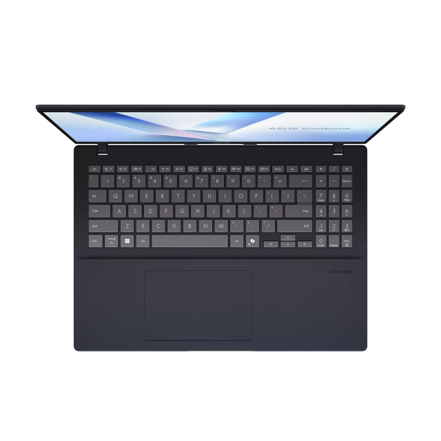 Лаптоп ASUS Vivobook 16 X1607CA-MB120NA, Intel Core Ultra 5 225H 14C (1.7 / 4.9 GHz, 18MB Cache), 16.0" (40.64 cm) WUXGA IPS Anti-glare Display, Intel Arc 130T, 16GB DDR5, 512 GB M.2 NVMe SSD, Free DOS