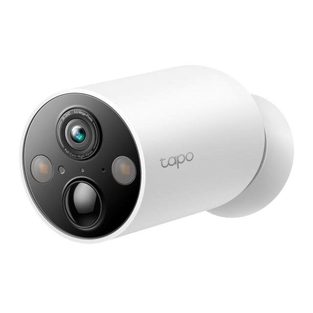 Камера IP TP-Link Tapo C425 (4-pack), насочена "bullet" камера, 4MPix, IR осветеност, външна IP66, Wi-Fi, microSD слот, 4бр.