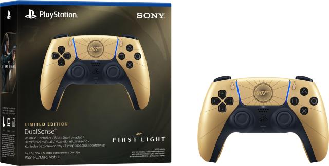 Безжичен геймпад Sony PS5 DualSense - 007 First Light, Limited Edition, Wireless