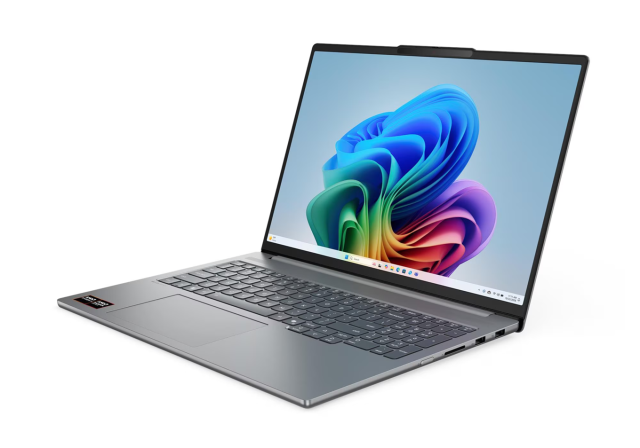 Лаптоп Lenovo IdeaPad Pro 5 16AGP11, AMD Ryzen AI 9 465 10C (3.3 / 5.0 GHz, 24MB Cache), 16.0" (40.64 cm) 2.8K OLED Glossy Display, 32GB LPDDR5X, 1TB M.2 NVMe SSD, Free DOS