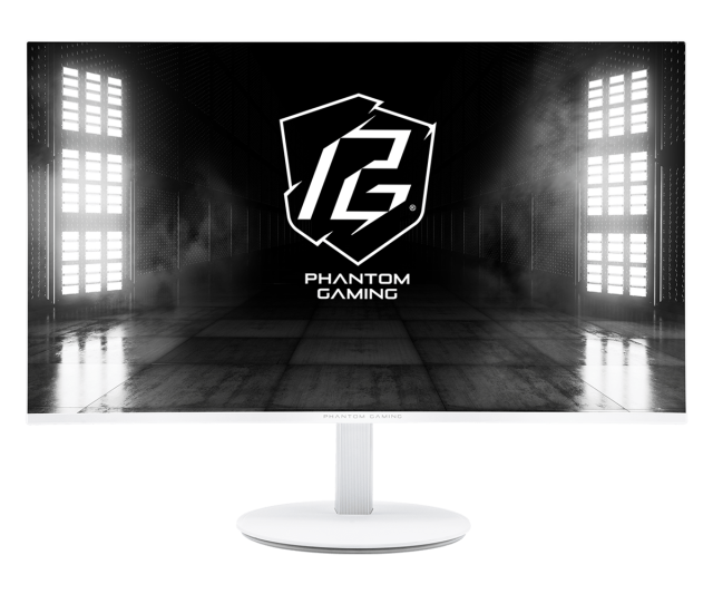Монитор ASRock PG27FFS2E-W, 27.0" (68.58 cm) FHD IPS Anti-Glare Display, 240Hz, 1ms, 350 cd/m2, HDMI, DisplayPort, FreeSync Premium