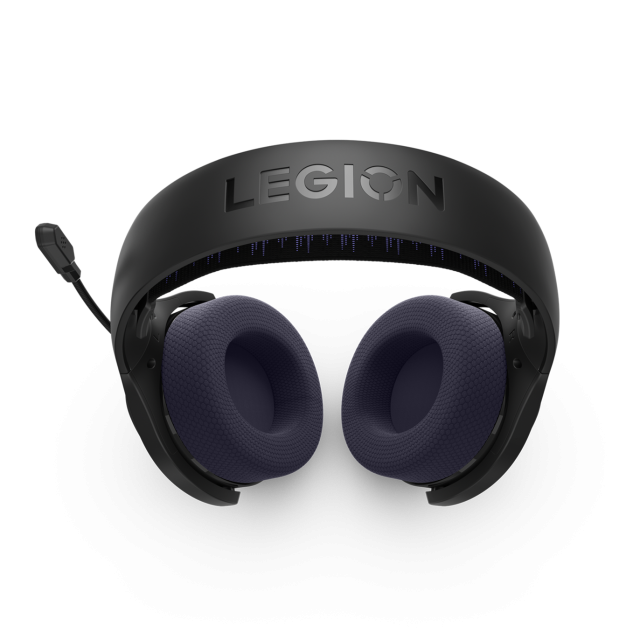 Слушалки Lenovo Legion H410, микрофон, Bluetooth/Wireless, Black