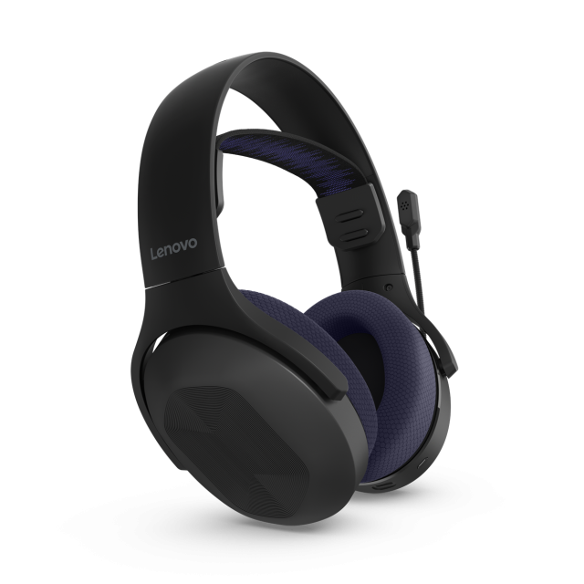 Слушалки Lenovo Legion H410, микрофон, Bluetooth/Wireless, Black