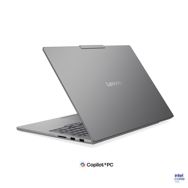 Лаптоп Lenovo IdeaPad Pro 5 16IPH11, Intel Core Ultra 9 386H 16C (1.6 / 4.9 GHz, 18MB Cache), 16.0" (40.64 cm) 2.8K OLED Glossy Display, NVIDIA GF RTX5060 8GB GDDR7 DLSS 4, 32GB LPDDR5X, 1TB M.2 NVMe SSD, No OS