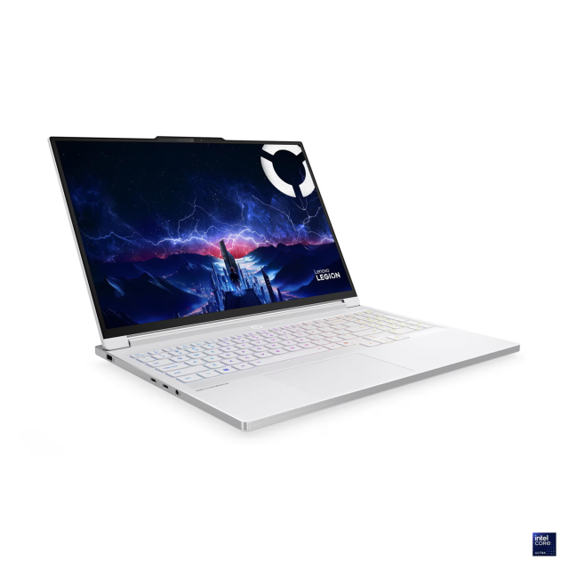 Лаптоп Lenovo Legion 7 16IAX10, Intel Core Ultra 7 255HX 20C (1.80 / 5.20 GHz, 36MB Cache), 16.0" (40.64 cm) WQXGA OLED Display, NVIDIA GF RTX5060  8GB GDDR7 DLSS 4, 32GB DDR5, 1TB M.2 NVMe SSD, No OS