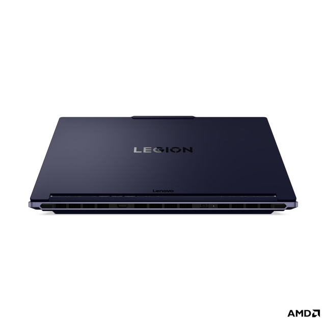 Лаптоп Lenovo Legion 7 16AGP11, AMD Ryzen AI 9 HX 470 12C (2.0 / 5.2 GHz, 24MB Cache), 16.0" (40.64 cm) WQXGA OLED Glossy Display, NVIDIA GF RTX5060 8GB GDDR7 DLSS 4, 32GB LPDDR5X, 1TB M.2 NVMe SSD, No OS