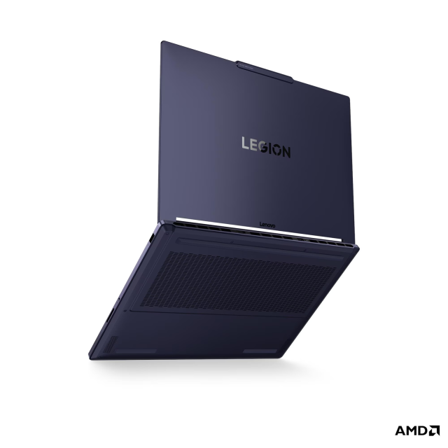 Лаптоп Lenovo Legion 7 16AGP11, AMD Ryzen AI 9 HX 470 12C (2.0 / 5.2 GHz, 24MB Cache), 16.0" (40.64 cm) WQXGA OLED Glossy Display, NVIDIA GF RTX5060 8GB GDDR7 DLSS 4, 32GB LPDDR5X, 1TB M.2 NVMe SSD, No OS