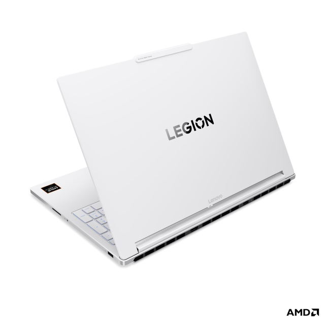 Лаптоп Lenovo Legion 7 16AGP11, AMD Ryzen AI 9 HX 470 12C (2.0 / 5.2 GHz, 24MB Cache), 16.0" (40.64 cm) WQXGA OLED Glossy Display, NVIDIA GF RTX5060 8GB GDDR7 DLSS 4, 32GB LPDDR5X, 1TB M.2 NVMe SSD, No OS