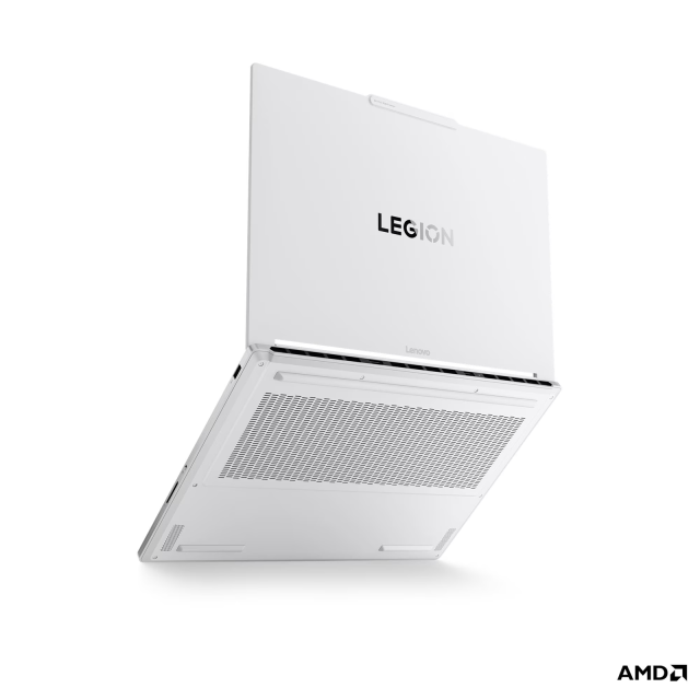Лаптоп Lenovo Legion 7 16AGP11, AMD Ryzen AI 9 HX 470 12C (2.0 / 5.2 GHz, 24MB Cache), 16.0" (40.64 cm) WQXGA OLED Glossy Display, NVIDIA GF RTX5060 8GB GDDR7 DLSS 4, 32GB LPDDR5X, 1TB M.2 NVMe SSD, No OS
