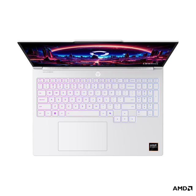 Лаптоп Lenovo Legion 7 16AGP11, AMD Ryzen AI 9 HX 470 12C (2.0 / 5.2 GHz, 24MB Cache), 16.0" (40.64 cm) WQXGA OLED Glossy Display, NVIDIA GF RTX5060 8GB GDDR7 DLSS 4, 32GB LPDDR5X, 1TB M.2 NVMe SSD, No OS