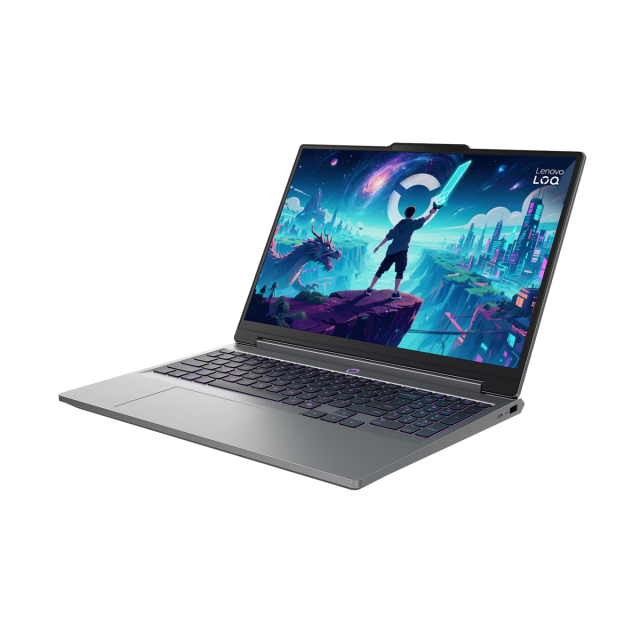 Лаптоп Lenovo LOQ 15IPH11, Intel Core Ultra 7 356H 16C (1.5 / 4.7 GHz, 18MB Cache), 15.3" (38.86 cm) WUXGA IPS Anti-glare Display, NVIDIA GF RTX5060 8GB GDDR7 DLSS 4, 32GB DDR5, 1TB M.2 NVMe SSD, No OS