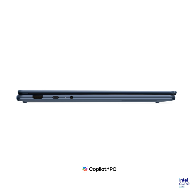 Лаптоп Lenovo Yoga 9 2-in-1 14IPH11 Aura Edition, Intel Core Ultra 7 355 8C (1.7 / 4.7 GHz, 12MB Cache), 14.0" (35.56 cm) 2.8K WQXGA+ OLED Anti-fingerprint Glossy Display, Touchscreen, Intel Graphics 4 Xe3, 32GB LPDDR5X, 1TB M.2 NVMe SSD, Windows 11 