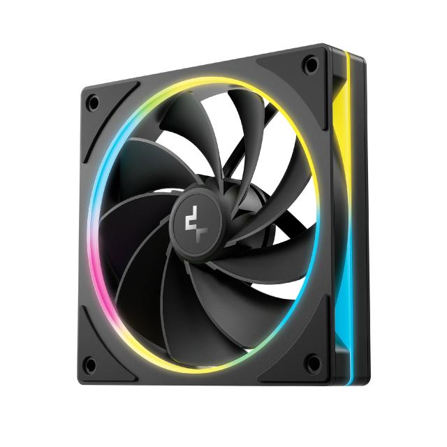 Комплект вентилатори DeepCool Fan Pack 3-in-1 3x120mm - FL12R SE Black, Reverse, Addressable RGB