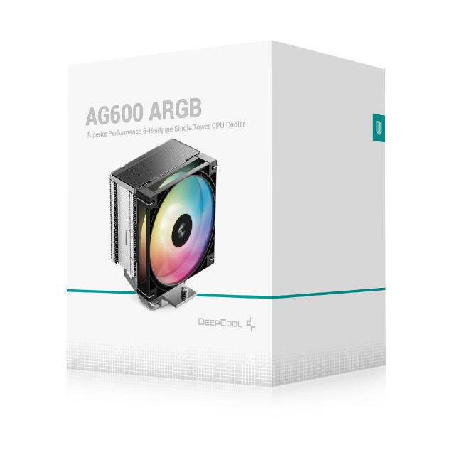 Охладител за процесор DeepCool AG600 - Addressable RGB - LGA1851/AM5