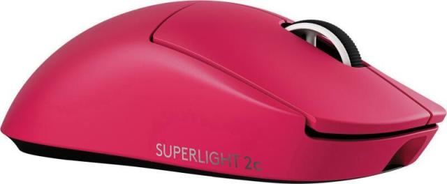 Мишка Мишка Logitech G Pro X Superlight 2c Compact, оптична (100 – 44 000 DPI), Wireless, Pink