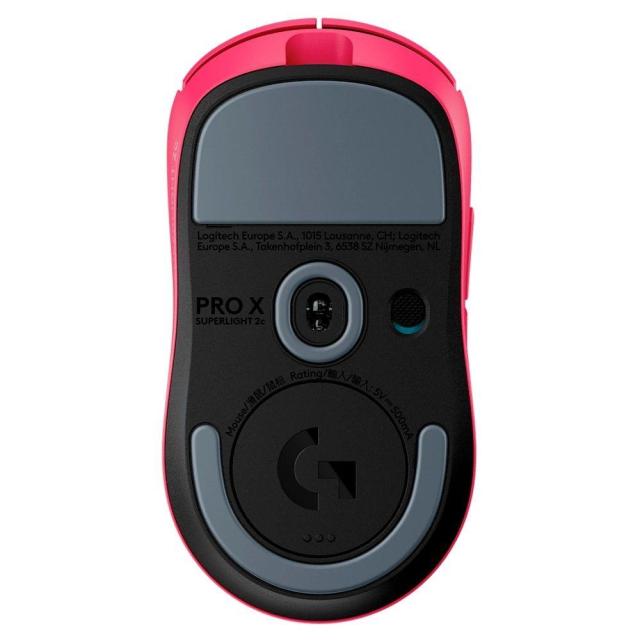 Мишка Мишка Logitech G Pro X Superlight 2c Compact, оптична (100 – 44 000 DPI), Wireless, Pink