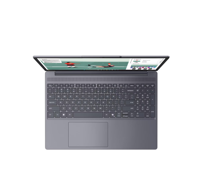 Лаптоп Lenovo IdeaPad Slim 3 15IWC11, Intel Core 7 350 6C (1.4 / 4.8 GHz, 6MB Cache), 15.3" (38.86 cm) WUXGA IPS Anti-glare Display, Intel Graphics 2 Xe3, 16GB DDR5, 512GB M.2 NVMe SSD, No OS