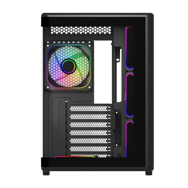 Кутия CoolerMaster Elite 600 Black, Mid Tower, 2x USB 3.1, 1x USB 3.2 Type-C, 1x 3.5mm Headset Jack, Mini-ITX, Mini-DTX, Micro-ATX, ATX