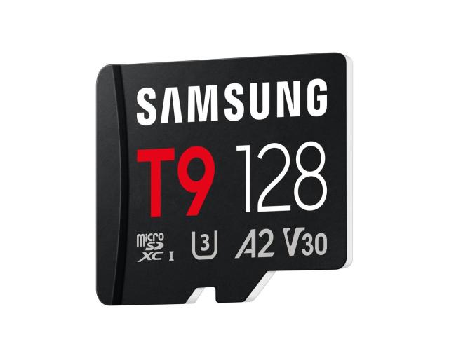 Карта памет Samsung T9 microSD 128GB, Read 200 MB/s, UHS-I, U3, V30, A2 