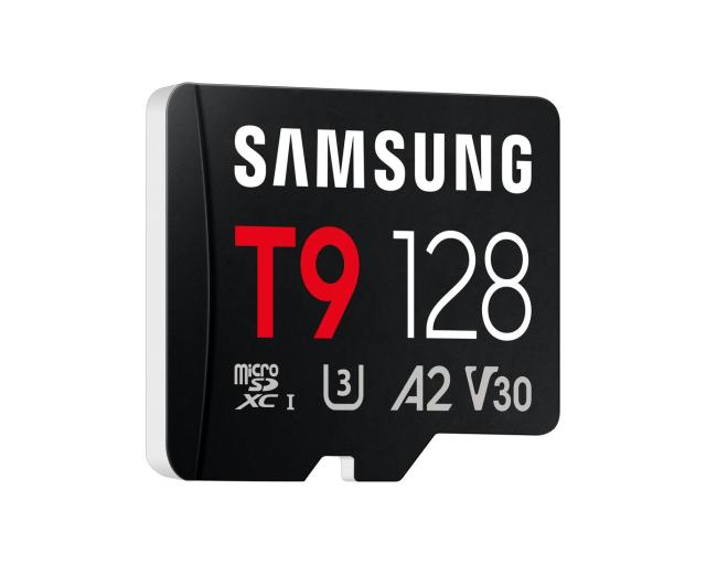 Карта памет Samsung T9 microSD 128GB, Read 200 MB/s, UHS-I, U3, V30, A2 