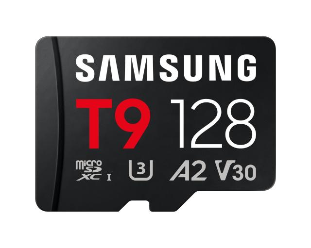 Карта памет Samsung T9 microSD 128GB, Read 200 MB/s, UHS-I, U3, V30, A2 
