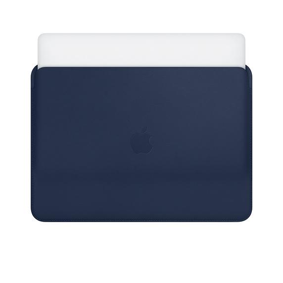 Калъф Apple Leather Sleeve for 13-inch MacBook Pro - Midnight Blue