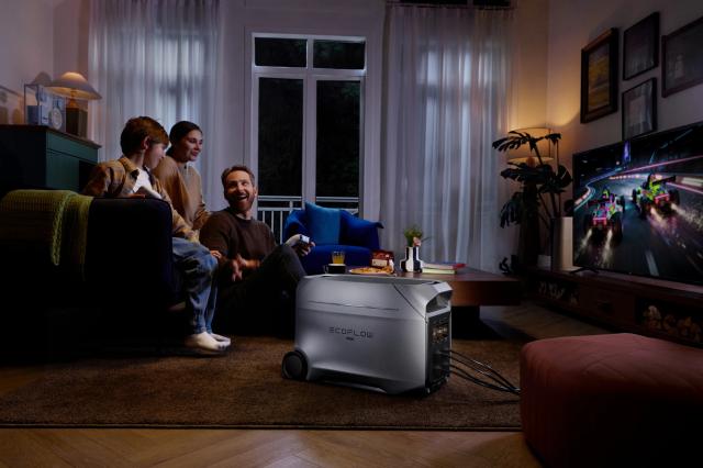Преносима захранваща станция, Ecoflow Power Station - Delta 3 Ultra Plus, 6 outlets, 1800W total (Surge 3600W), 3072 Wh