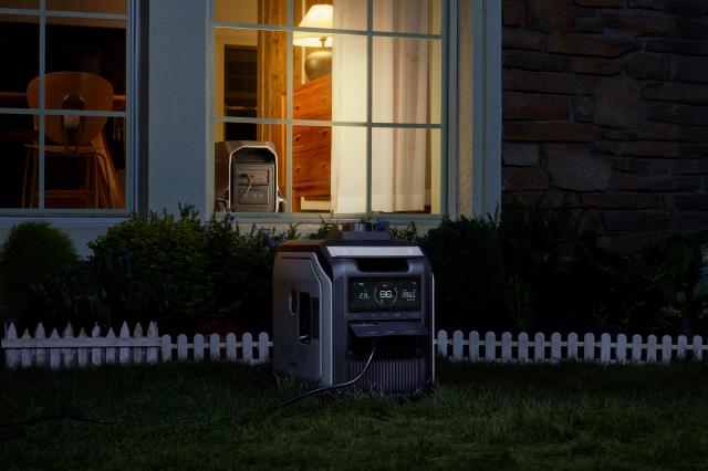 Преносима захранваща станция, Ecoflow Power Station - Delta 3 Ultra Plus, 6 outlets, 1800W total (Surge 3600W), 3072 Wh