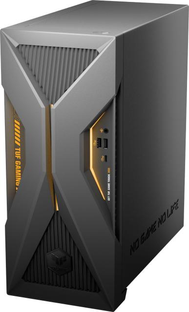 Компютър ASUS TUF Gaming T500, AMD Ryzen 7 260 8C (3.8 / 5.1 GHz, 16MB Cache), NVIDIA RTX 5060 8GB GDDR7, 16GB DDR5 5200 SoDIMM, 1TB SSD M.2 NVMe, No OS