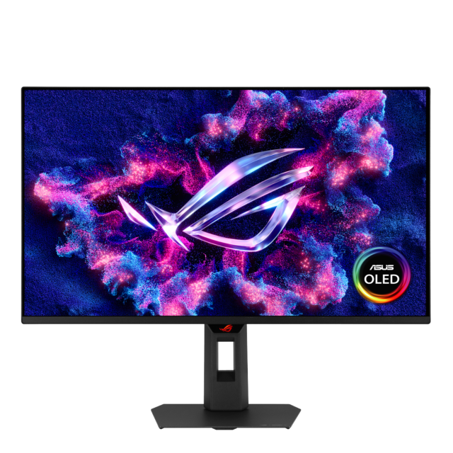 Монитор ASUS ROG Strix OLED XG27UQDMS, 26.5" (67.31 cm) Tandem QD-OLED Panel, 240Hz, 0.03ms, 450 cd/m², HDMI, Displayport, USB-A, AMD FreeSync, G-SYNC, FSC MIX