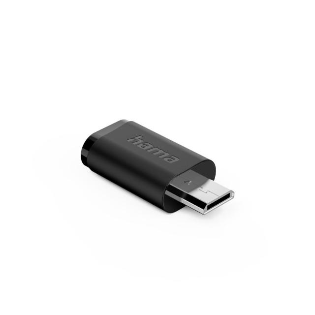 HAMA Адаптер USB Type-C към Micro-USB, 3 бр. в комплект