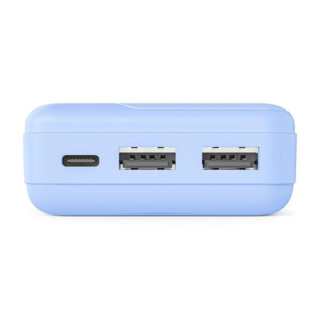 Външна батерия HAMA "Pocket 10", 10000 mAh, Изходи: 2 x USB-A, син