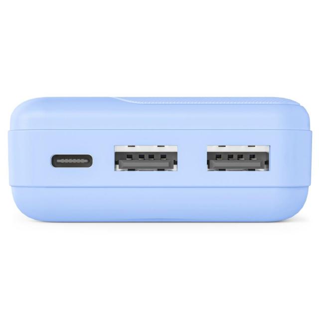 Външна батерия HAMA "Pocket 10", 10000 mAh, Изходи: 2 x USB-A, син
