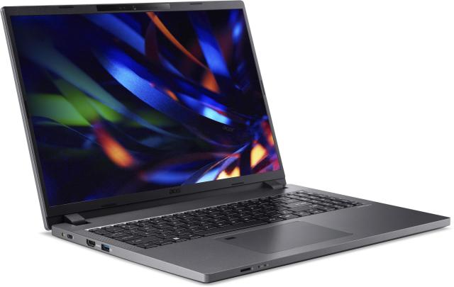 Лаптоп Acer Travelmate P2 TMP216-51-TCO-59WL, Intel Core 5 1334U 10C (0.9 / 4.6 GHz, 12MB Cache), 16.0" (40.64 cm) WUXGA IPS, 16GB DDR5, 512 GB M.2 NVMe SSD, Free DOS
