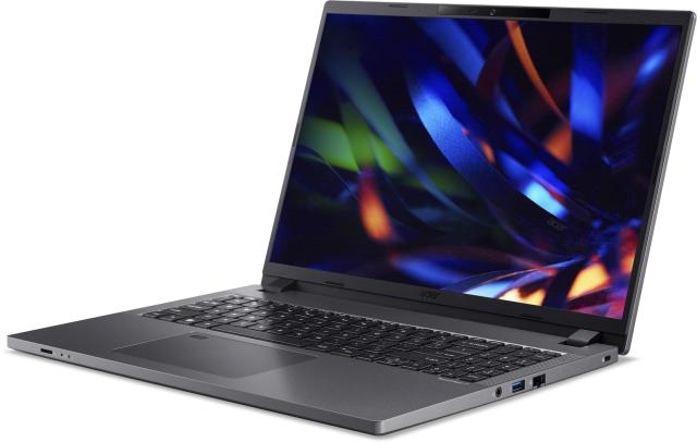 Лаптоп Acer Travelmate P2 TMP216-51-TCO-59WL, Intel Core 5 1334U 10C (0.9 / 4.6 GHz, 12MB Cache), 16.0" (40.64 cm) WUXGA IPS, 16GB DDR5, 512 GB M.2 NVMe SSD, Free DOS