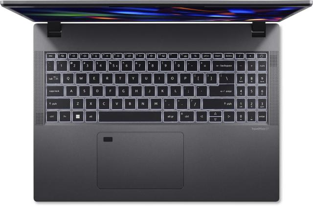Лаптоп Acer Travelmate P2 TMP216-51-TCO-59WL, Intel Core 5 1334U 10C (0.9 / 4.6 GHz, 12MB Cache), 16.0" (40.64 cm) WUXGA IPS, 16GB DDR5, 512 GB M.2 NVMe SSD, Free DOS