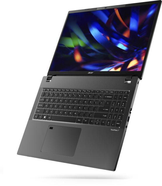 Лаптоп Acer Travelmate P2 TMP216-51-TCO-59WL, Intel Core 5 1334U 10C (0.9 / 4.6 GHz, 12MB Cache), 16.0" (40.64 cm) WUXGA IPS, 16GB DDR5, 512 GB M.2 NVMe SSD, Free DOS