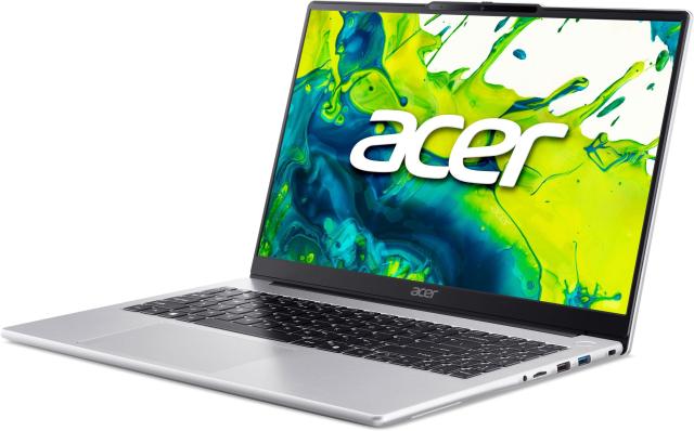Лаптоп Acer Aspire Lite 15 AL15-45P-R2H1, AMD Ryzen 7 5825U 8C (2.0 / 4.5 GHz, 16MB Cache), 15.6'' (39.62 cm) Full HD+ IPS, 16GB DDR4, 512 GB M.2 NVMe SSD, Free DOS