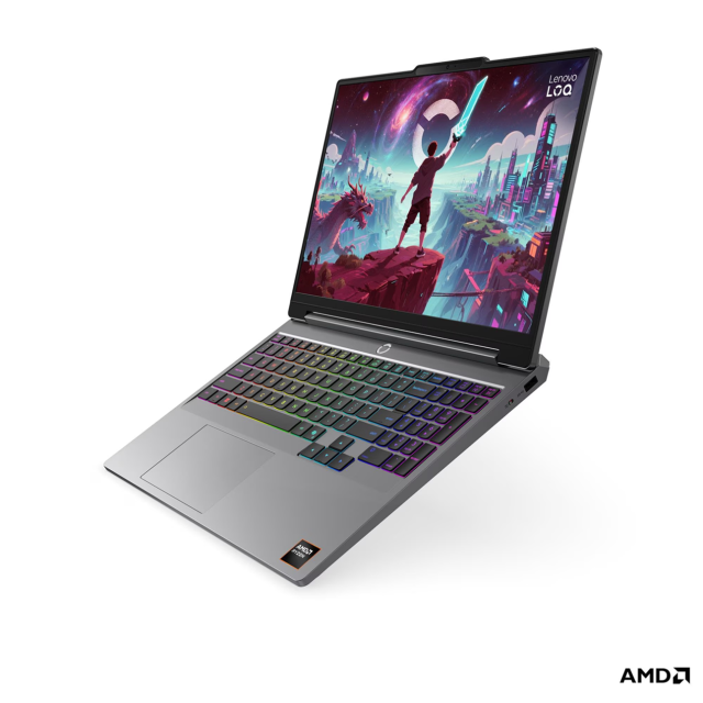 Лаптоп Lenovo LOQ 15AHP11, AMD Ryzen 7 250 8C (3.3 / 5.1 GHz, 16MB Cache), 15.3" (38.86 cm) WUXGA IPS Anti-glare Display, NVIDIA GF RTX5050 8GB GDDR7 DLSS 4, 16GB DDR5, 512GB M.2 NVMe SSD, No OS