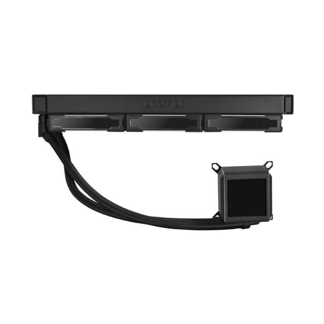 Охладител за процесор Lian Li Water Cooling GALAHAD II LCD 360 SL-INF ARGB Black, 3 pin ADD-RGB 5 /4 pin PWM, Intel LGA 1851/1700/1200/115x, AM4, AM5