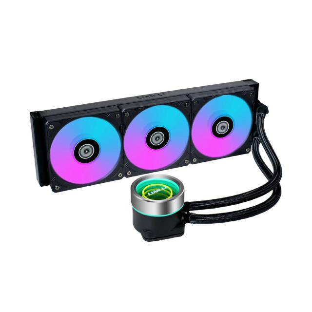 Охладител за процесор Lian Li Water Cooling GALAHAD II 360 Trinity ARGB Black, 3 pin ADD-RGB 5 /4 pin PWM, Intel LGA 1851/1700/1200/115x, AM4, AM5