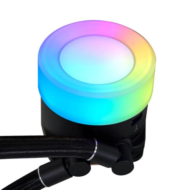 Охладител за процесор Lian Li Water Cooling GALAHAD II 360 Trinity ARGB Black, 3 pin ADD-RGB 5 /4 pin PWM, Intel LGA 1851/1700/1200/115x, AM4, AM5