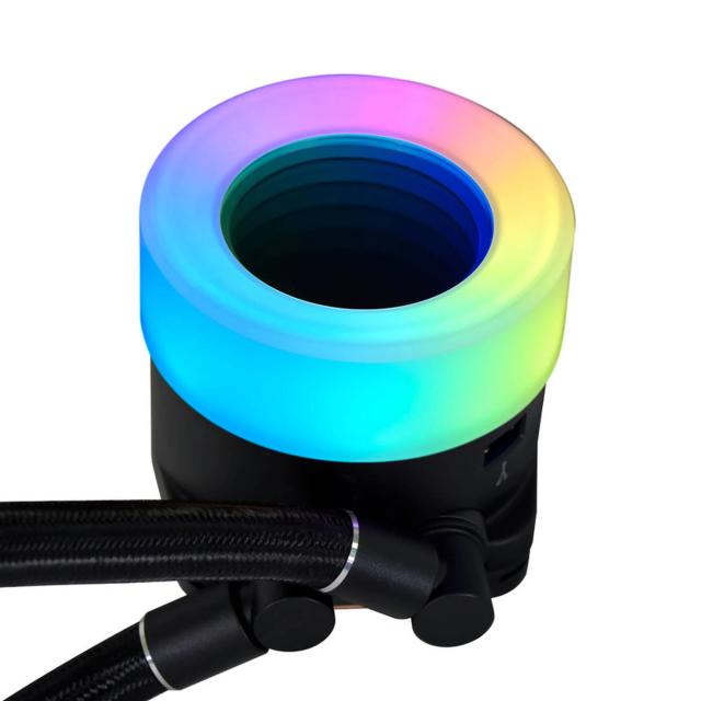 Охладител за процесор Lian Li Water Cooling GALAHAD II 360 Trinity ARGB Black, 3 pin ADD-RGB 5 /4 pin PWM, Intel LGA 1851/1700/1200/115x, AM4, AM5