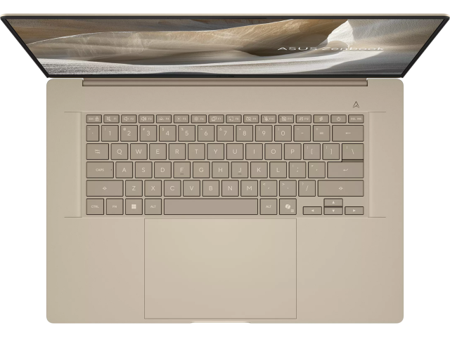 Лаптоп ASUS Zenbook A16 UX3607OA-SQ485W, Qualcomm Snapdragon X2 18C (3.60 - 4.70 GHz, 44 MB Cache), 16.0" (40.64 cm) 2.8K Lumina OLED Display, Qualcomm Adreno X2-90, 48GB LPDDR5X, 512GB M.2 NVMe SSD, Windows 11 Home